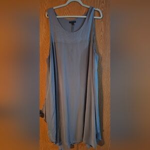 Lane Bryant Gray Midi Dress